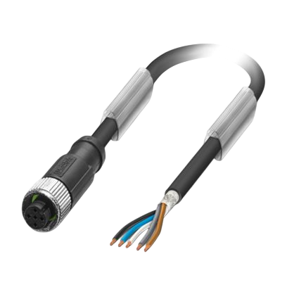 None None for CONNECTOR CABLE M12 5-POL 1,5M SOCKET STRAIGHT
