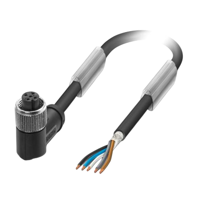 None None for CONNECTOR CABLE M12 5-POL 1,5M SOCKET ELBOW