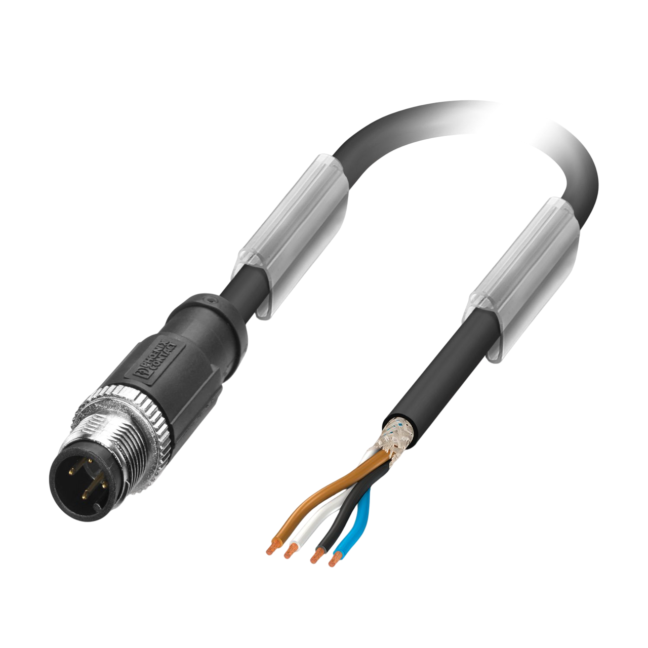 None None for CONNECTOR CABLE M12 4-POL 1,5M PLUG STRAIGHT